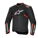 T SPS AIR V2 JACKET BLACK FLURO-RED (1030)