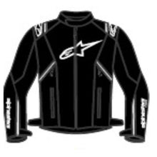 Alpinestars Womens T SPS Air V2 Jacket Black White