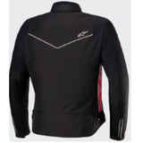 WOMENS T DYNO AIR JACKET BLACK BRIGHT-RED FUCHSIA (1499)