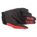 2022-2025 YOUTH FULL BORE GLOVES BRIGHT RED BLACK (3031)