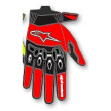 Alpinestars 2026-2027 Full Bore V2 Gloves Bright-Red Black