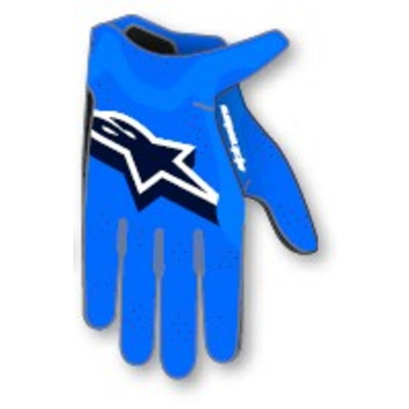 2026 SUPERTECH MX GLOVES UCLA BLUE DEEP-BLUE WHITE