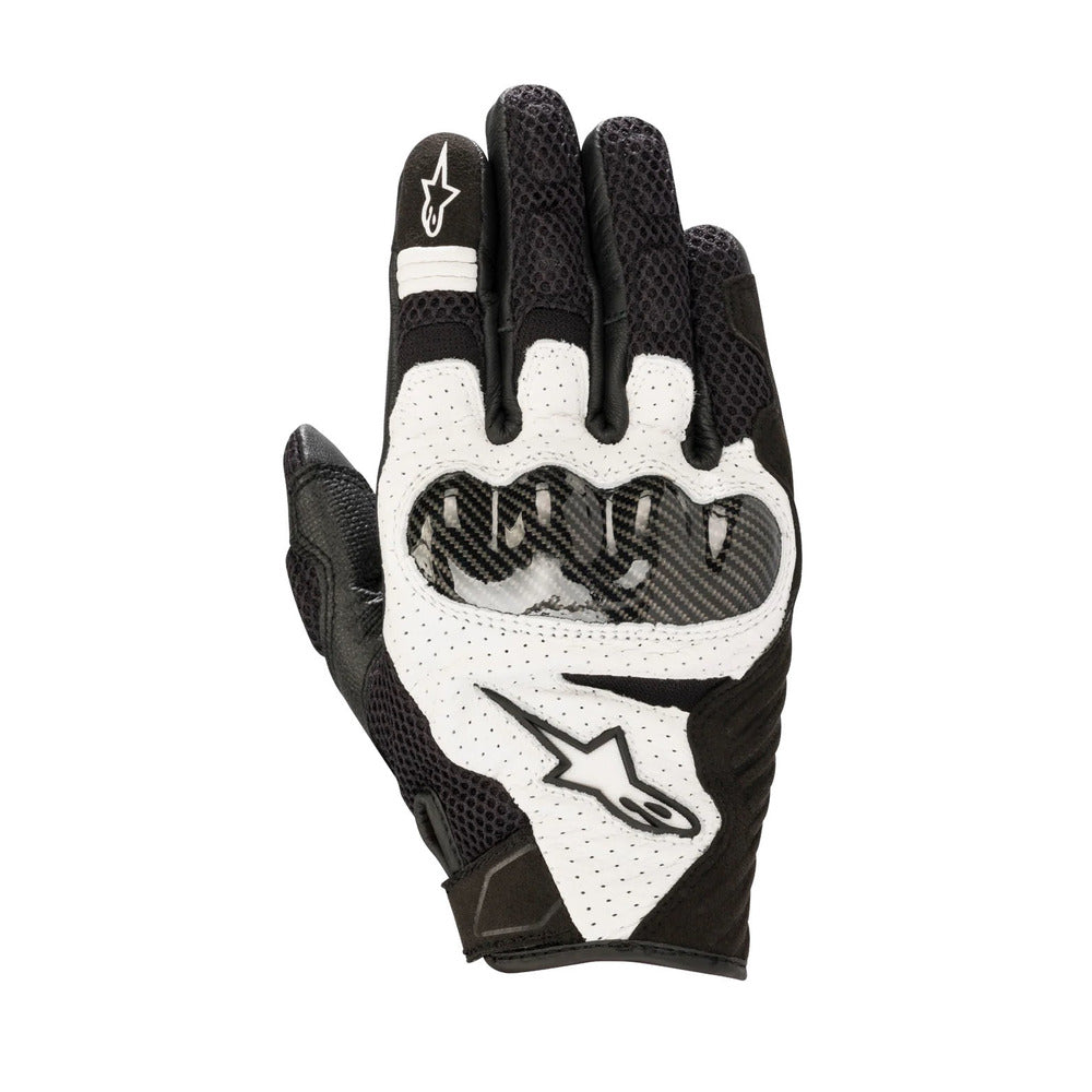 AS3570518 SMX 1 AIR CARBON V2 GLOVE BLACK WHITE