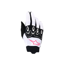Alpinestars 2026 Womens Full Bore V2 Gloves. White Fluro-Pink Black