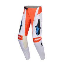 Alpinestars 2026 Techstar Knif Pants Light-Gray Orange Fluro-Black