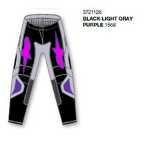 Alpinestars 2026 Fluid Grid Pants Black Light-Gray Purple