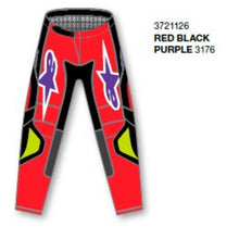 Alpinestars 2026 Fluid Grid Pants Red Black Purple