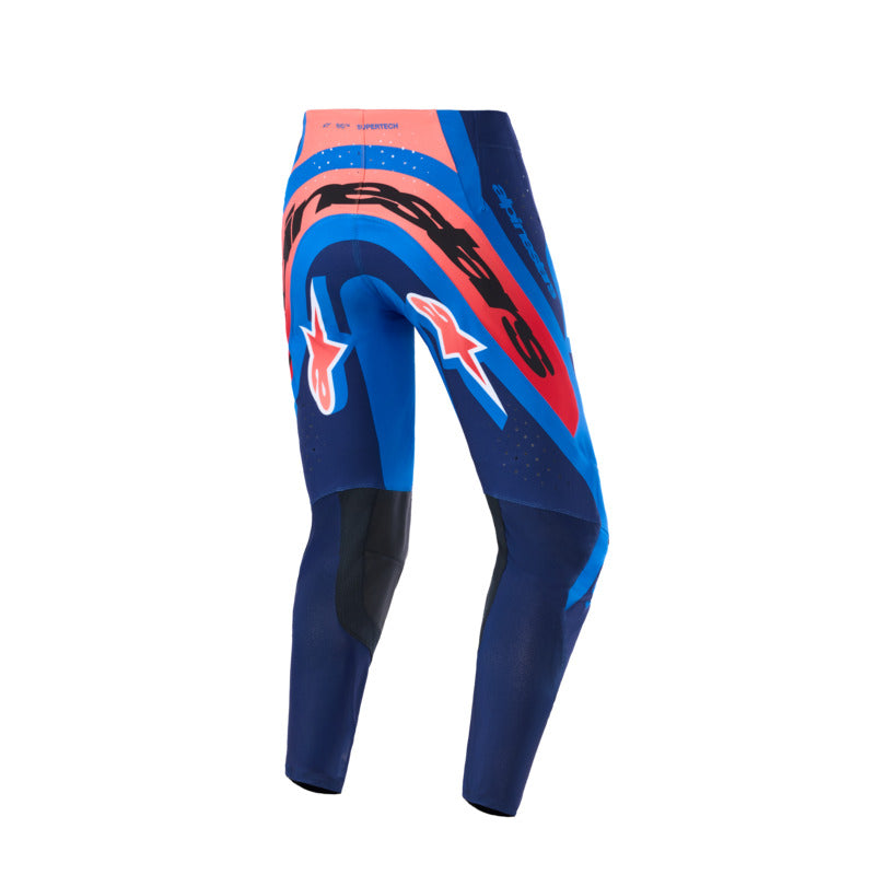 2026 SUPERTECH VISTA PANTS DARK-NAVY HOT-CORAL COBALT