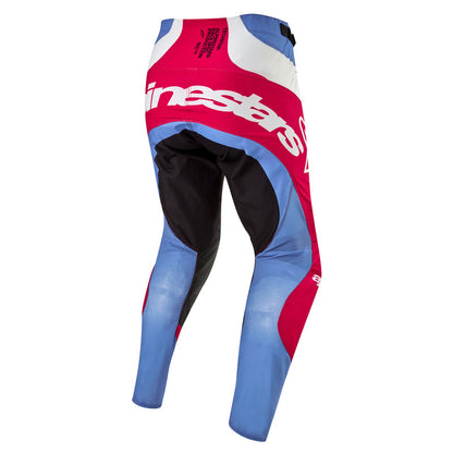 Alpinestars 2024 Techstar Ocuri Pants Light Blue Mars Red White