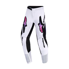 Alpinestars 2026 Youth Supertech Vista Pants White Purple Black