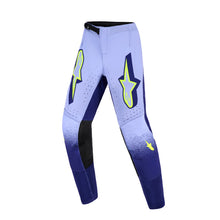 Alpinestars 2026 Youth Supertech Scenz Pants Purple Fluro-Yellow