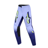 2026 YOUTH SUPERTECH SCENZ PANTS PURPLE FLURO-YELLOW