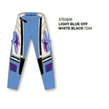 Alpinestars 2026 Womens Techstar Nomur Pants Light-Blue Off-White Black