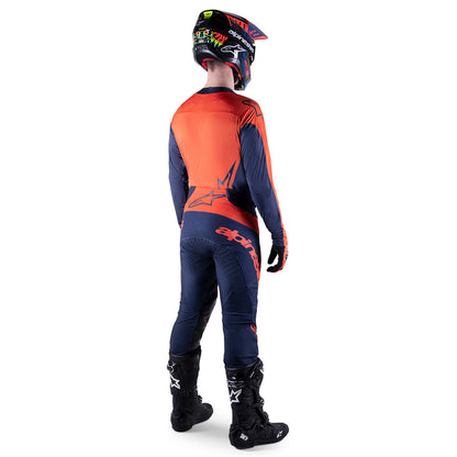 Alpinestars Techstar Arch Jersey Night Navy Hot Orange