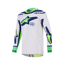 Alpinestars 2026 Supertech Vista Jersey Light-Gray Fluro-Yellow Blue