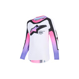 2026 YOUTH SUPERTECH VISTA JERSEY WHITE PURPLE BLACK