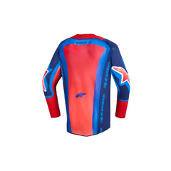 2026 Youth Supertech Vista Jersey Dark-Navy Hot-Coral Cobalt