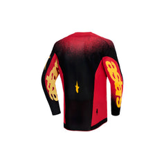 2026 Youth Supertech Scenz Jersey Red Black Yellow