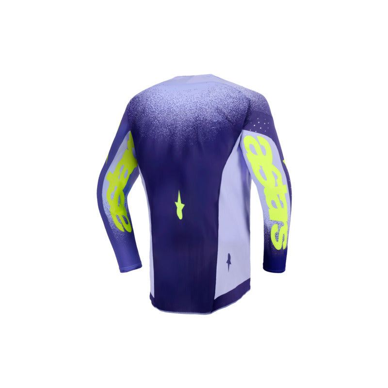 2026 Youth Supertech Scenz Jersey Purple Fluro-Yellow