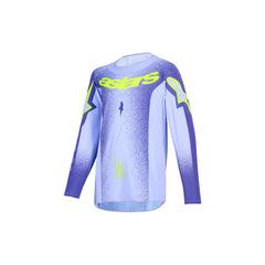 2026 Youth Supertech Scenz Jersey Purple Fluro-Yellow