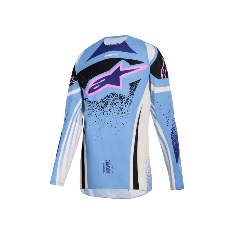 2026 Womens Techstar Nomur Jersey Light-Blue Off-White Black
