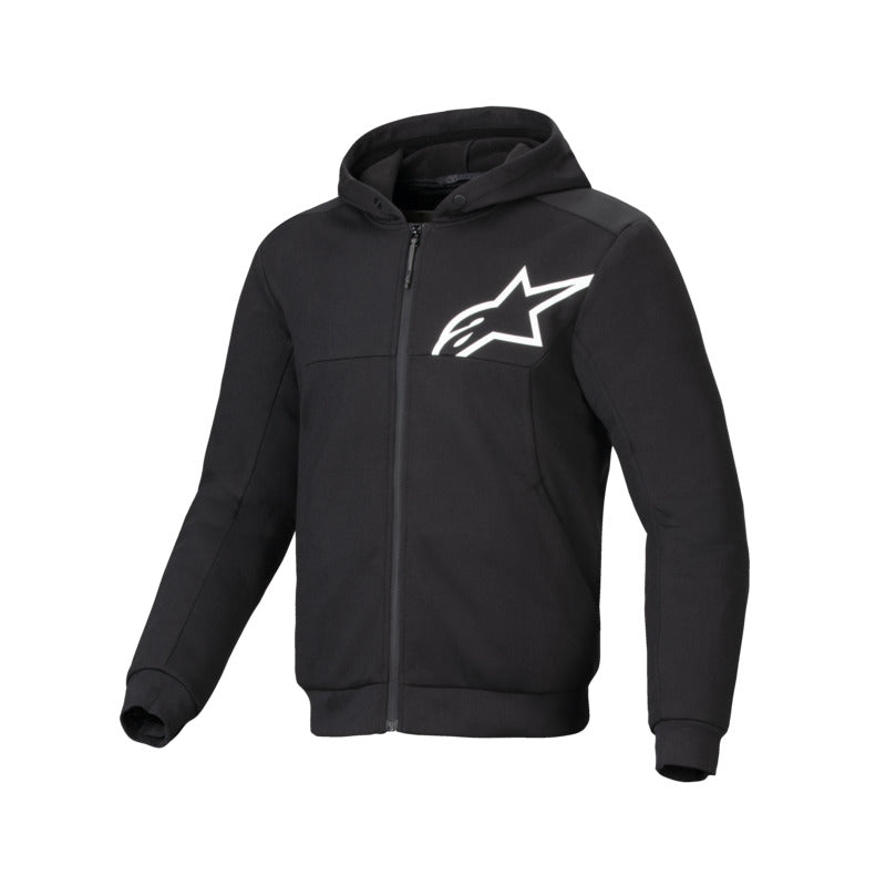 Alpinestars CHROME V2 SPORT HOODIE BLACK WHITE (0012)