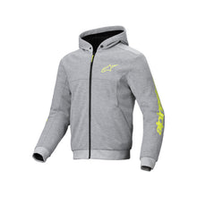 Alpinestars Chrome V2 Sport Hoodie Gray Heather Fluro-Yellow