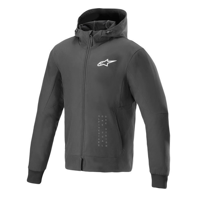 AS4202624 RADIUM TECH HOODIE BLACK WHITE