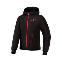 Alpinestars Radium Tech Hoodie Black Bright Red