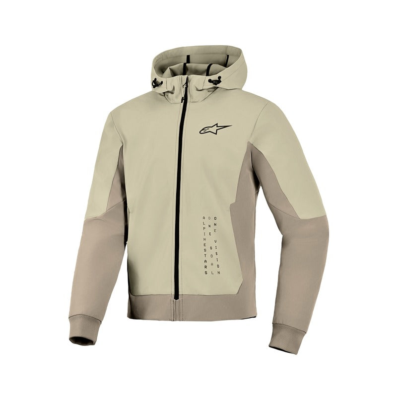 AS4202624 RADIUM TECH HOODIE MASTIC ALUMINIUM