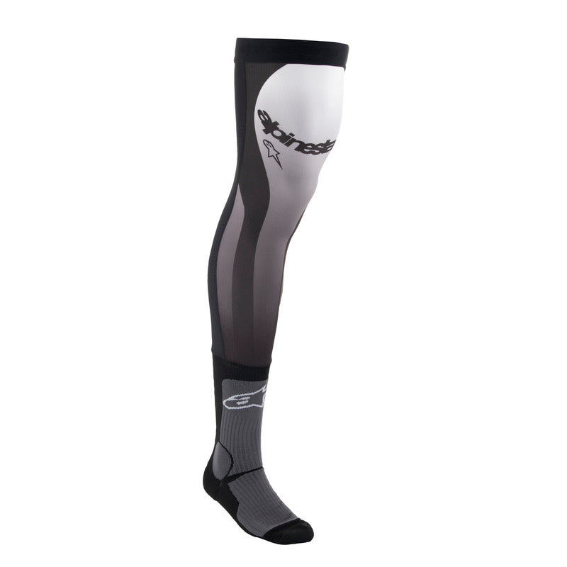 Alpinestars Knee Brace Socks. Black White