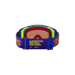 (MX26) SUPERTECH VISTA GOGGLE | BLUE YELLOW PURPLE (7285) | MIRROR RED LENS
