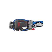 Alpinestars Supertech Stream Goggle Blue Clear Lens Roll Off