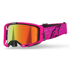 VISION 8 CORP GOGGLE | PINK (3083) | MIRROR RED LENS