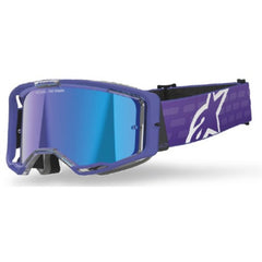 VISION 8 CORP GOGGLE | PURPLE (3116) | MIRROR BLUE LENS