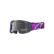 Alpinestars (MX26) Vision 8 Corp Goggle Purple Light-Gray Mirror Silver Lens