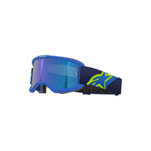 Alpinestars (MX26) Vision 5 Corp Goggle Blue Yellow-Fluro Mirror Blue Lens
