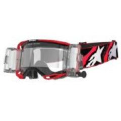 VISION 8 LUAR GOGGLE | RED BLACK (3128) | CLEAR ROLL OFF LENS