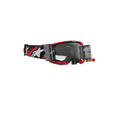 VISION 8 LUAR GOGGLE | RED BLACK (3128) | CLEAR ROLL OFF LENS