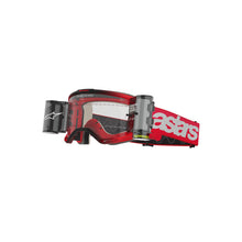 Alpinestars Vision 5 Blaze Goggle Red Clear Roll Off Lens