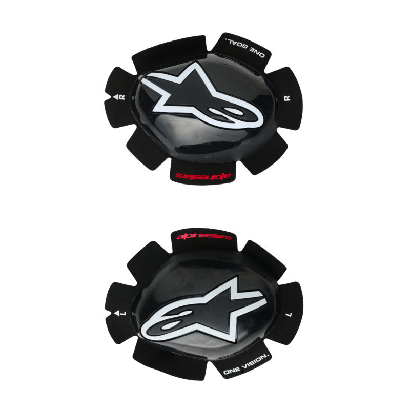 AS6400126 GP TECH KNEE SLIDER BLACK WHITE