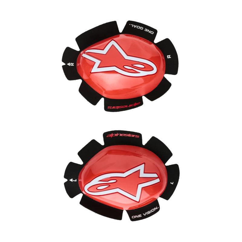 AS6400126 GP TECH KNEE SLIDER RED WHITE