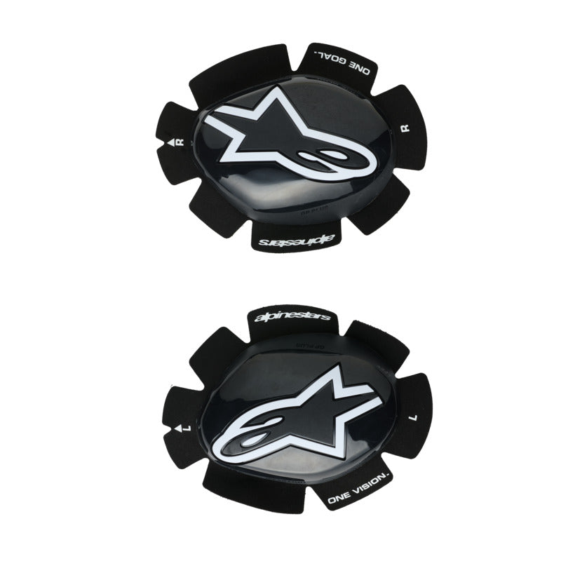 AS6400226 GP PLUS KNEE SLIDER BLACK WHITE