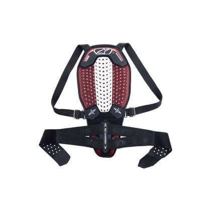 Alpinestars Nucleon Plasma Back Protector with Strap Black White Red