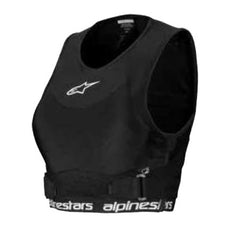 WOMENS PLASMA CHEST PROTECTOR BLACK WHITE