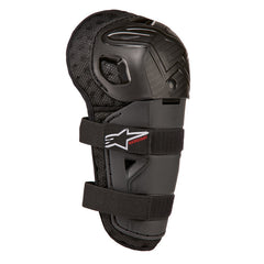 Alpinestars BIONIC ACTION KICKSTART KNEE GUARD BLACK RED (0013)