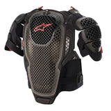 A6 CHEST ARMOUR | BLACK ANTHRACITE RED / XL/2XL