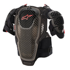 A6 Chest Armour | Black Anthracite Red / XL/2XL