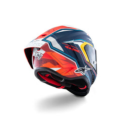 AS8200925 SUPERTECH SR10 HELMET ECE06/DOT/FIM - LE COSTA BLUE RED WHITE MATT