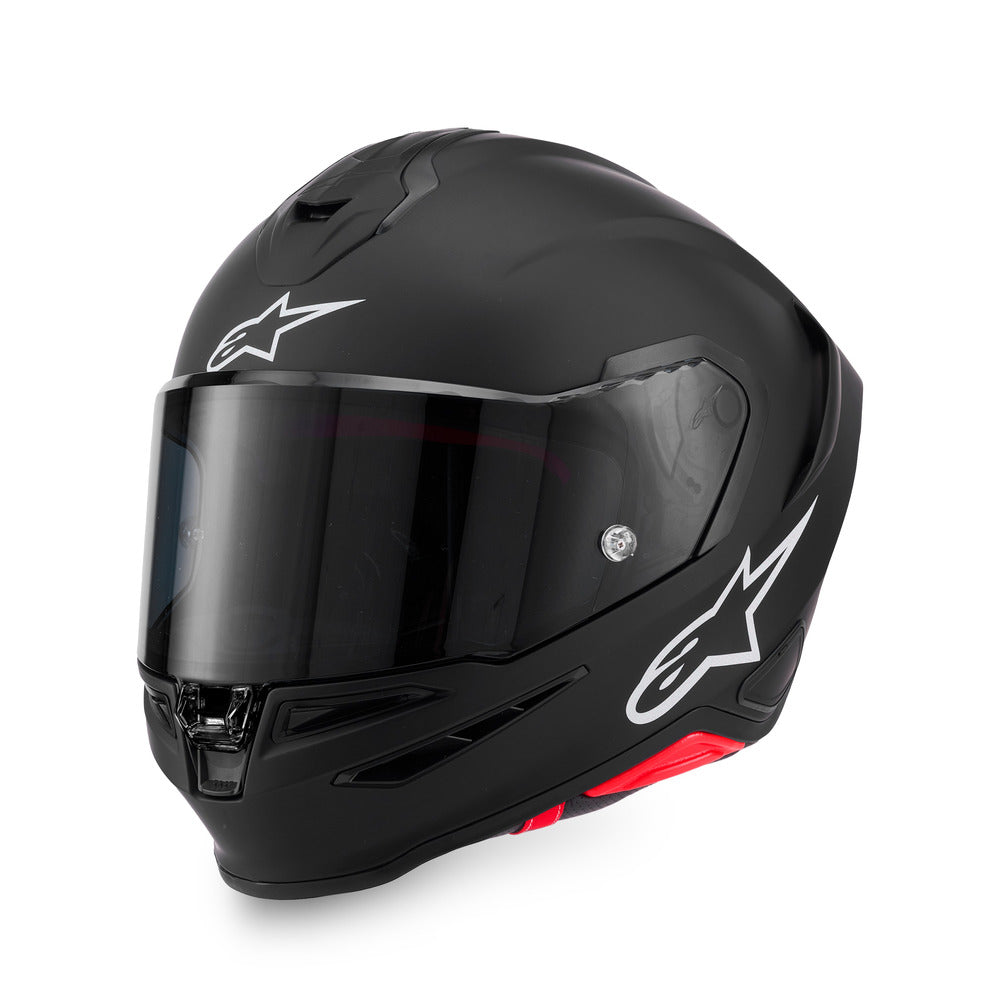 AS8202026 SR7 SOLID HELMET ECE06 BLACK MATT